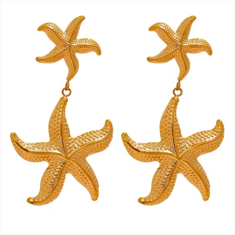 Starfish Ohrringe