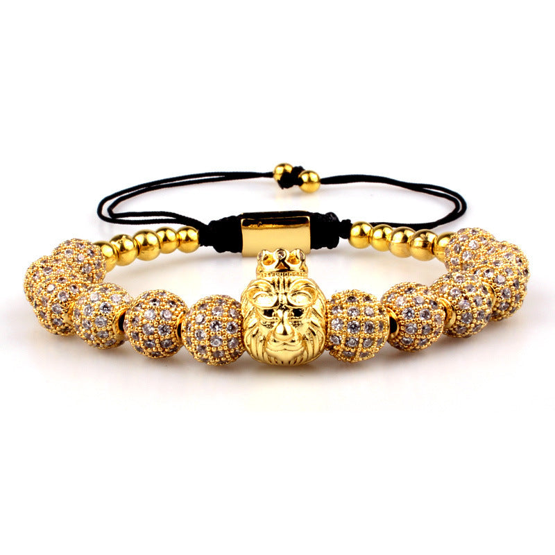 LION GOLD BRACELET - Acutus