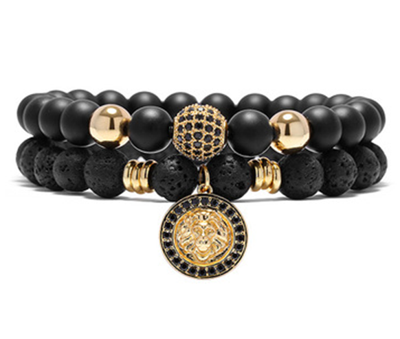 LION BRACELET BLACK - Acutus